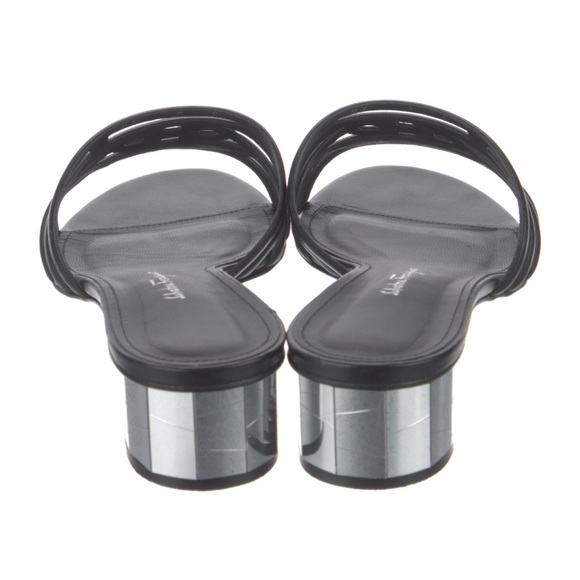 SALVATORE FERRAGAMO Ladies Gancini Slide Sandals Size 8 - Picture 4 of 5